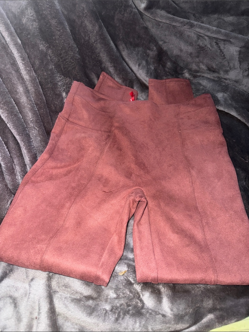 SPANX High-Waist Leggings in Rose Mauve